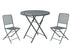 Koopman Bistro  Table & Chair set - Anthracite - Premium Outdoor Furniture from Koopman - Just $249.95! Shop now at W Hurst & Son (IW) Ltd