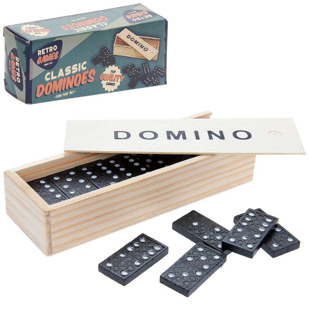 Retro Games LP62000 Classic Dominoes - Premium Giftware from LESSER & PAVEY - Just $1.6! Shop now at W Hurst & Son (IW) Ltd