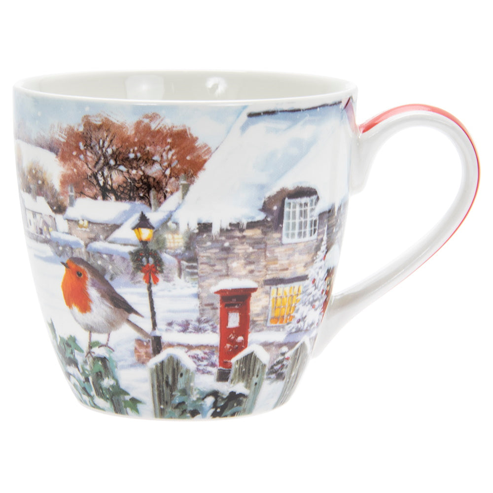 Lesser & Pavey LP52001 Robins Fine China Breakfast Mug - Premium Christmas Mugs from LESSER & PAVEY - Just $4.99! Shop now at W Hurst & Son (IW) Ltd