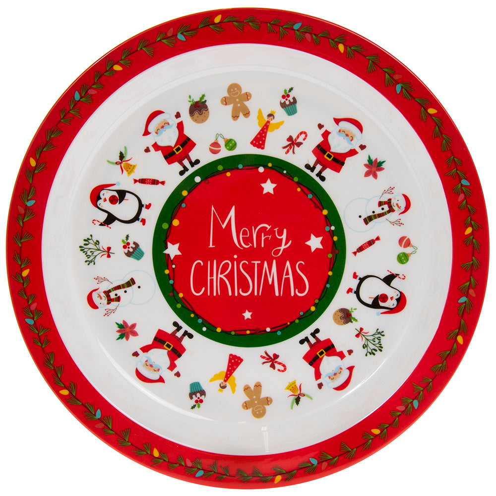 Lesser & Pavey LP52172 Melamine Plate - Christmas Little Stars - Premium Picnic Dining from LESSER & PAVEY - Just $2.50! Shop now at W Hurst & Son (IW) Ltd