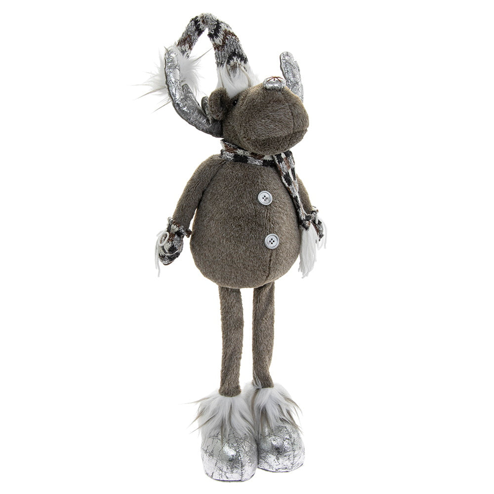 Lesser & Pavey LP52468 Silver Reindeer Standing 29" - Premium Christmas Ornaments from LESSER & PAVEY - Just $13.99! Shop now at W Hurst & Son (IW) Ltd