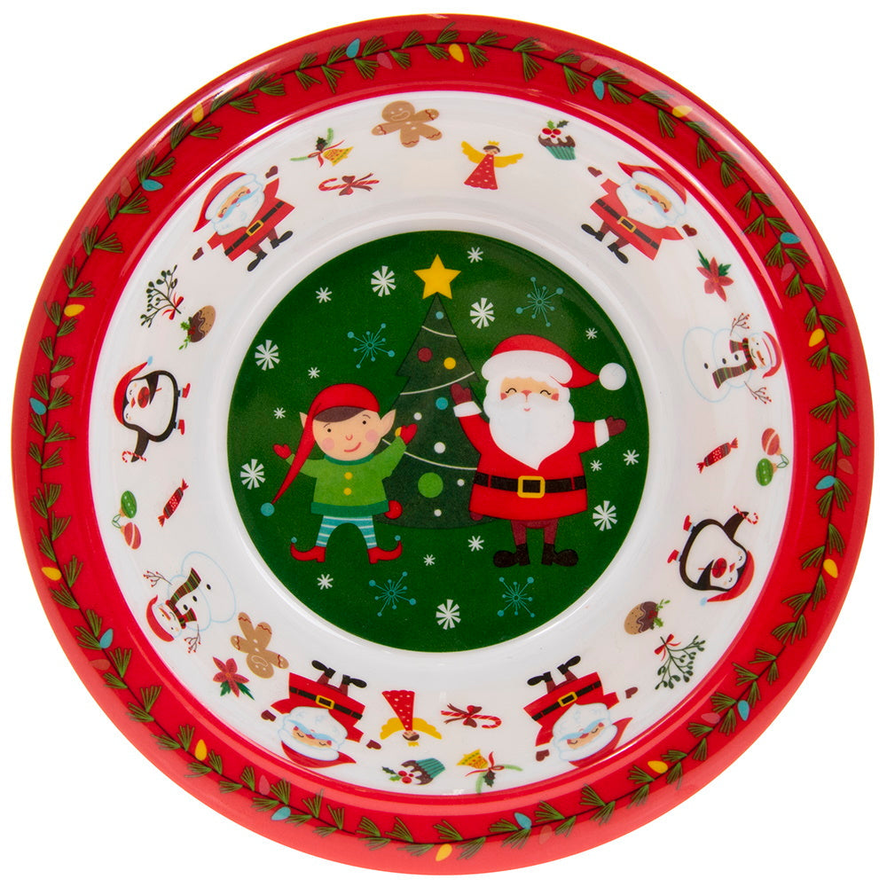 Lesser & Pavey LP52171 Melamine Bowl - Christmas Little Stars - Premium Picnic Dining from LESSER & PAVEY - Just $2.50! Shop now at W Hurst & Son (IW) Ltd