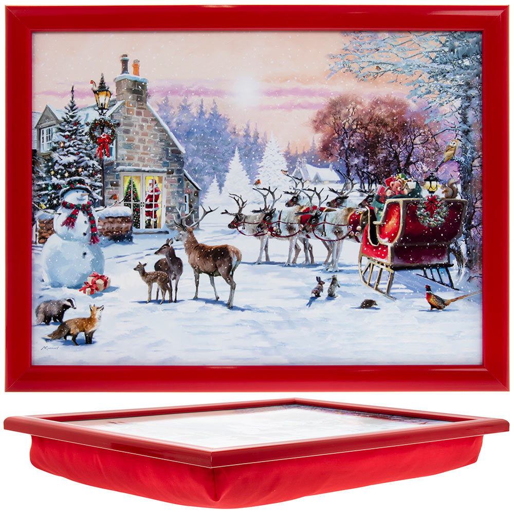 Lesser & Pavey LP52084 Magic of Christmas Lap Tray 44x34cm - Premium Trays from LESSER & PAVEY - Just $10.99! Shop now at W Hurst & Son (IW) Ltd