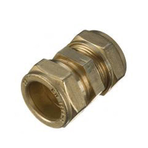 Compression Straight Coupling 22mm - Premium 22mm Compression Fittings from Mueller Primaflow - Just $3.50! Shop now at W Hurst & Son (IW) Ltd