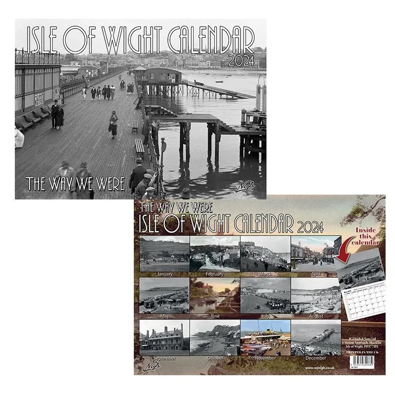 W J Nigh 8C065 2024 The Way We Were Calendar - Isle of Wight | Buy W J Nigh 8C065 2024 The Way We Were Calendar - Isle of Wight | Buy