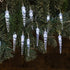 Noma 68417122 Fit & Forget 20 White LED Icicle Drops White LED Lights - Premium Christmas Lights from Noma - Just $7.99! Shop now at W Hurst & Son (IW) Ltd