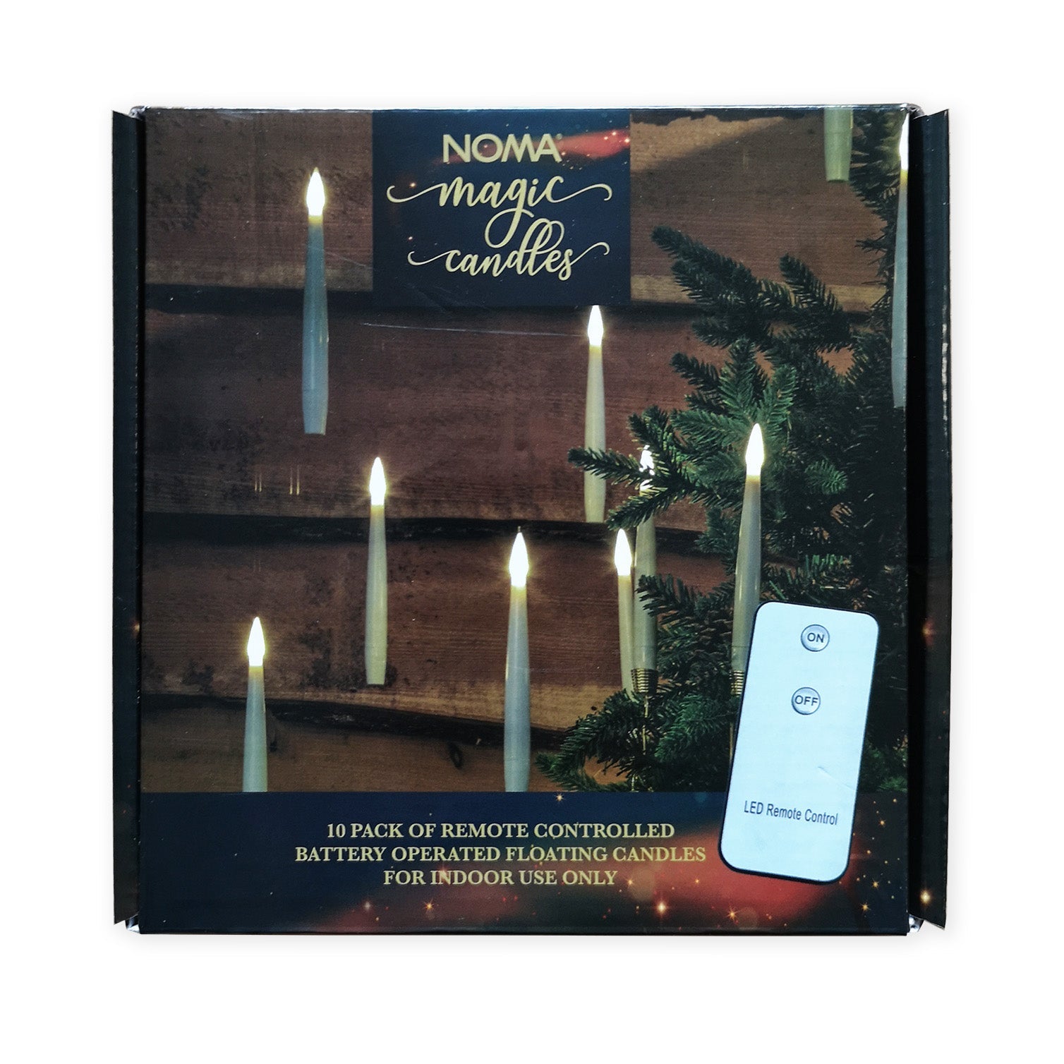 Noma 1019387 Magic Floating Candles Pack of 10 Remote Controlled - Premium Light Up Decorations from Noma - Just $16.99! Shop now at W Hurst & Son (IW) Ltd
