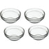 Kitchen Craft KCPINCHBOWL4PK Set of 4 Glass Pinch Bowls - Premium KC1 from KITCHENCRAFT - Just $3.95! Shop now at W Hurst & Son (IW) Ltd