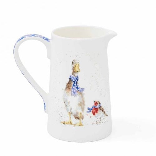 Wrendale Designs WNOA3921-XT Duck and robin 1Pint Jug - Premium Sundry Kitchenware from Portmeirion - Just $20.50! Shop now at W Hurst & Son (IW) Ltd