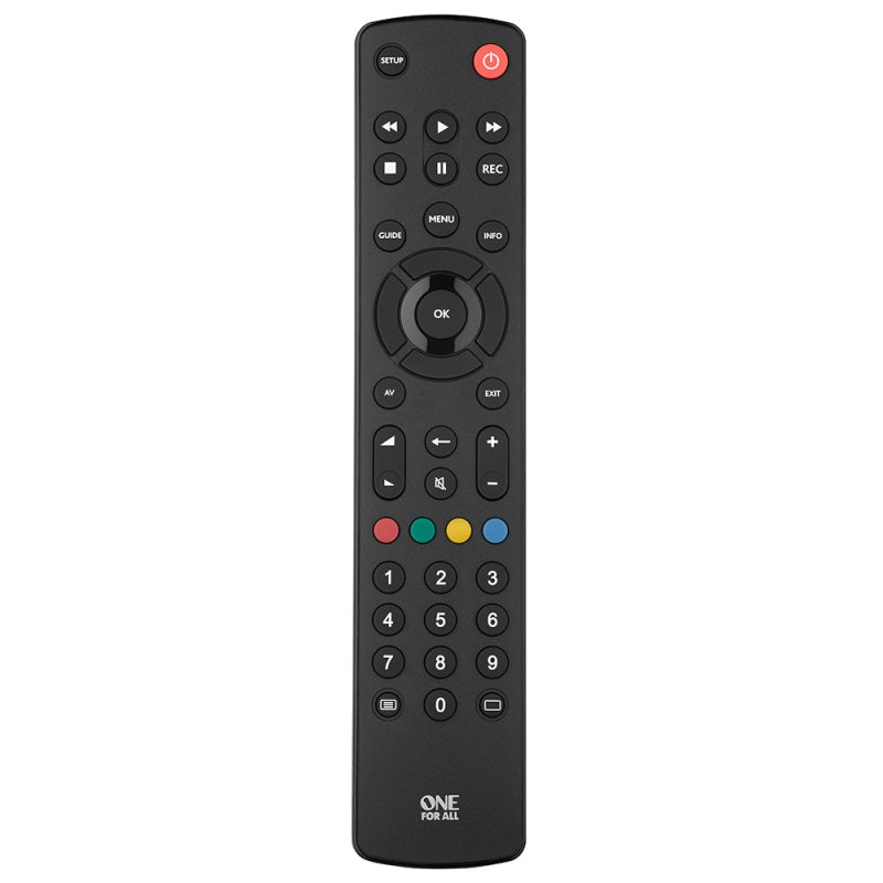 One For All URC1210 Universal TV Remote Control Remote Controls One For All Collections_Television Accessories electricals Google Product One For All phones computing sound & vision Product Type_Remote Controls Rashmian Television Accessories