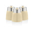 Swan SWKA1024CN Retro Set of 3 Canisters - Cream - Premium Tea Coffee Sugar Canisters from Swan - Just $34.99! Shop now at W Hurst & Son (IW) Ltd