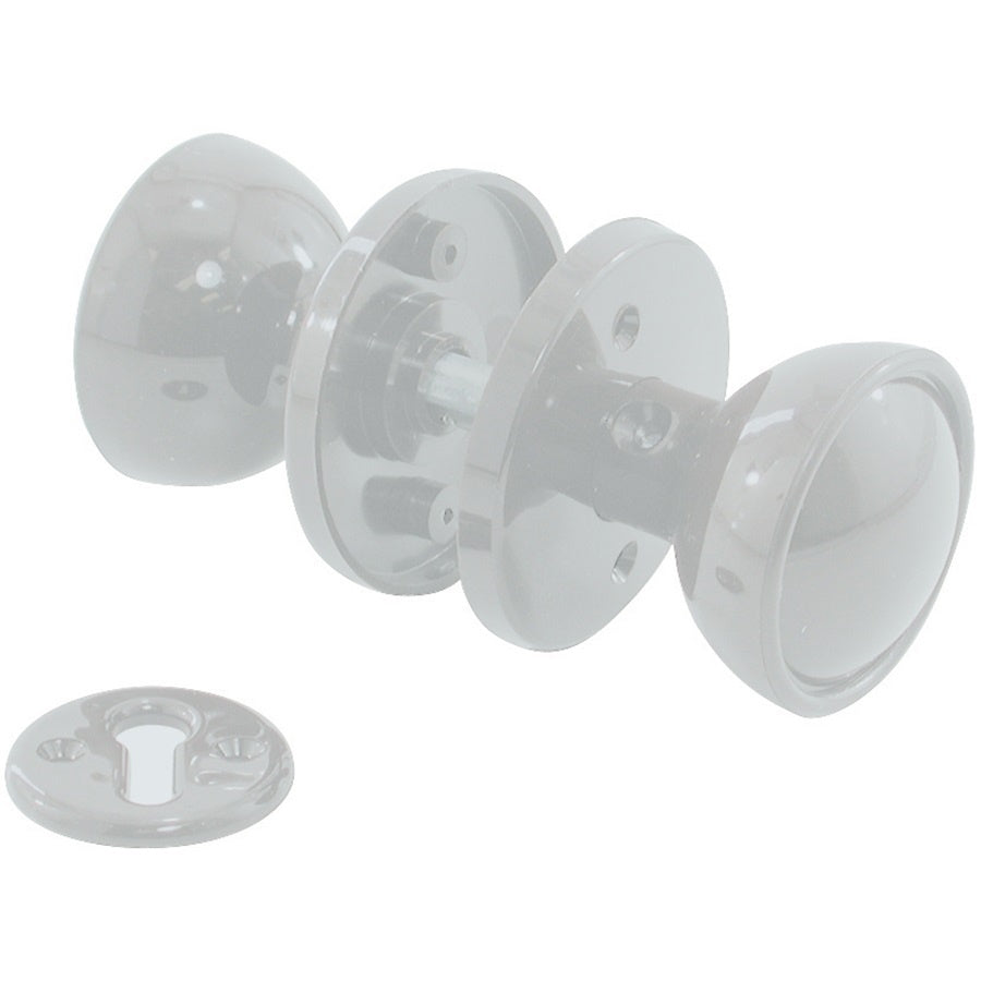 Select 40102 Universal Door Knob Set Pair- White Plastic - Premium Rim Knobs from Select Hardware - Just $6.70! Shop now at W Hurst & Son (IW) Ltd