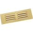 MAP Hardware 96333 Louvre Vent Gold Anodised - 9in x 3in Vents Select Hardware Brand_Select Hardware Collections_Security / General Ironmongery Feb22 Google Product Ironmongery MAP Hardware Mark.Williams Product Type_Vents Security & General Ironmongery Select Hardware Tools Vents