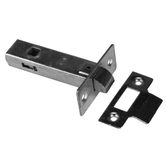 Select Hardware 040282HB Tubular Latches Nickel Plated 76mm Pkt1 - Premium Door Locks from Select Hardware - Just $1.75! Shop now at W Hurst & Son (IW) Ltd