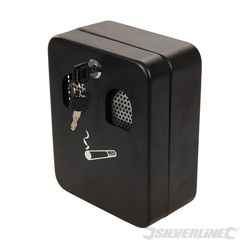 Silverline 940151 Wall Mounted Outdoor Ash Tray Black - Premium Cigarette Bin from Silverline - Just $13.99! Shop now at W Hurst & Son (IW) Ltd