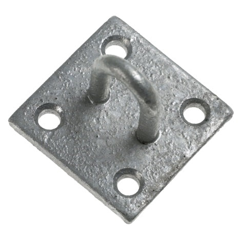 Chain Products CD12002 Staple On Plate Galv 50mm - Premium Chain / Rope Fittings from Chain Products - Just $2.28! Shop now at W Hurst & Son (IW) Ltd