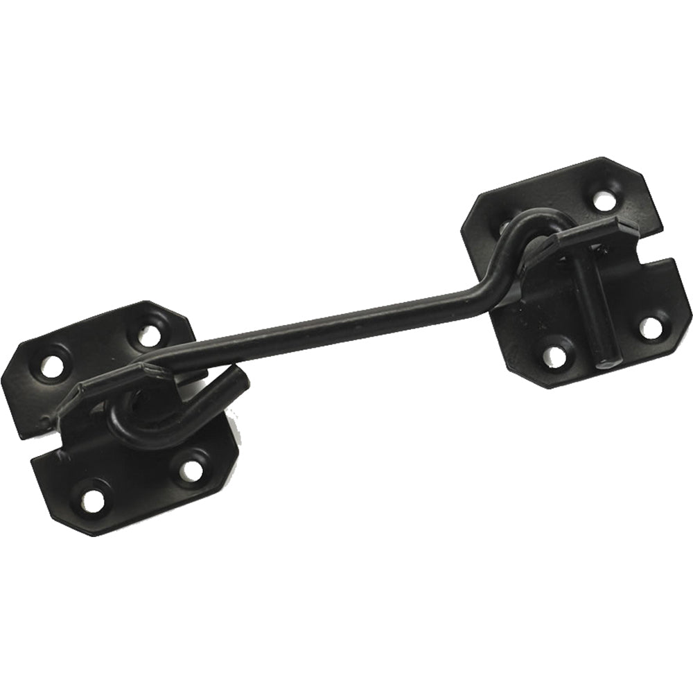 EasyFix Cabin Hook on Plate Black - Various Sizes - Premium Cabin Hooks from eliza tinsley - Just $1.2! Shop now at W Hurst & Son (IW) Ltd