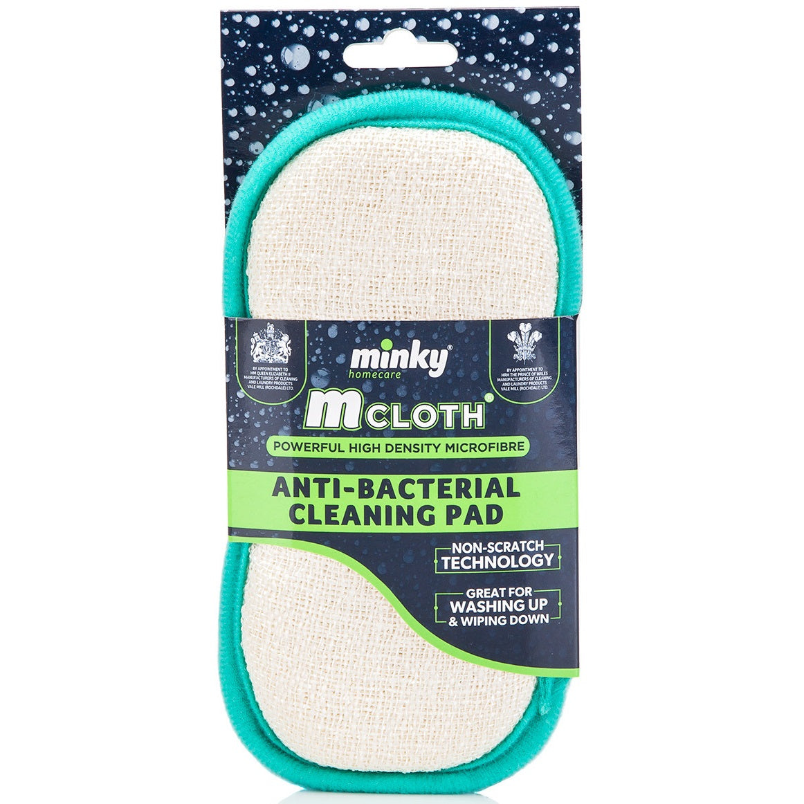Minky TT78700101 M Cloth Anti-Bacterial Cleaning Pad - Premium Scourers / Sponges from MINKY - Just $2.5! Shop now at W Hurst & Son (IW) Ltd