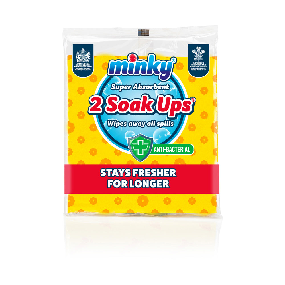 Minky BB75001200 Super Absorbent Soak Ups - Pack of 2 - Premium Dusters / Cloths from Vale Mill - Just $1.25! Shop now at W Hurst & Son (IW) Ltd
