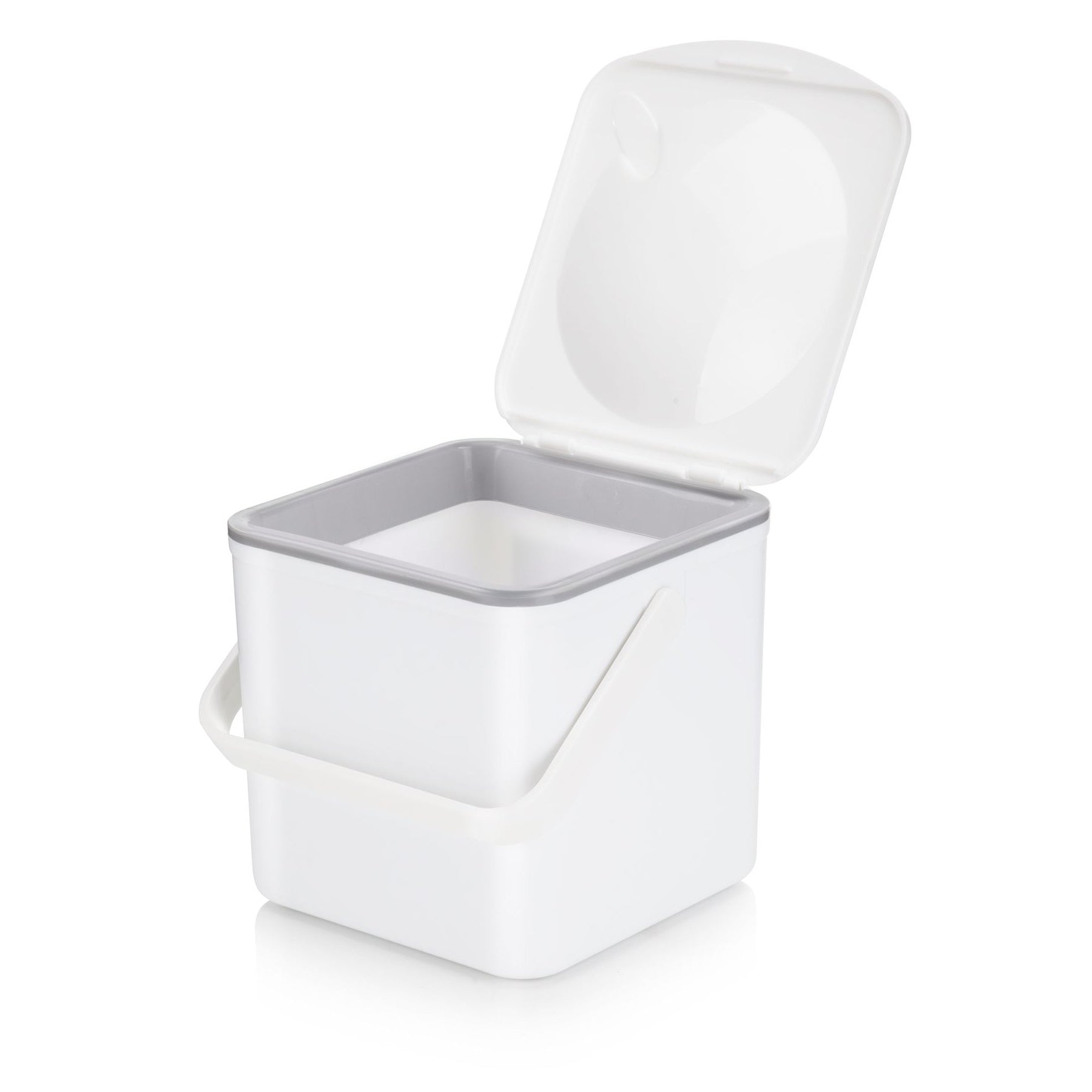 Minky TP10100105 Compost Food Waste Caddy - White Food Bins MINKY Bins & Bin Liners Brand_Minky Caddy Collections_Bins / Bin Liners Google Product Home Housewares Minky Product Type_Food Bins