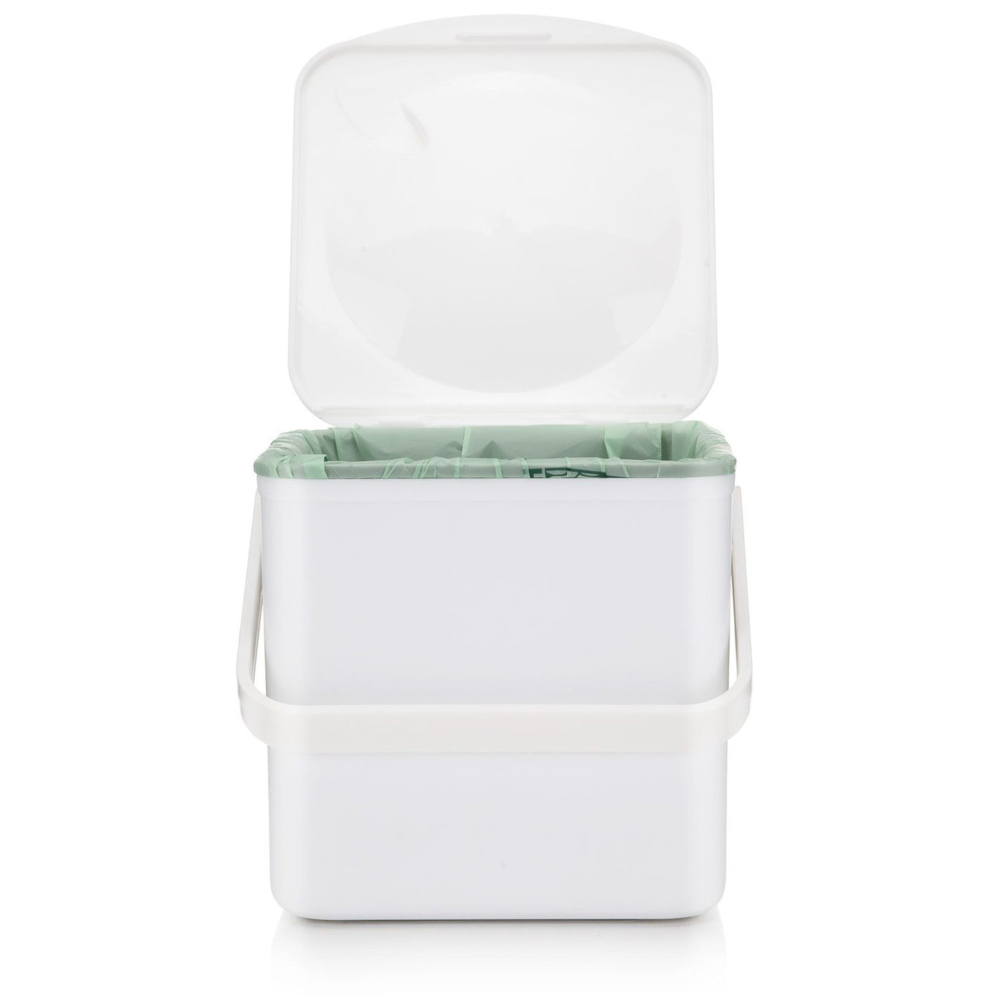 Minky TP10100105 Compost Food Waste Caddy - White Food Bins MINKY Bins & Bin Liners Brand_Minky Caddy Collections_Bins / Bin Liners Google Product Home Housewares Minky Product Type_Food Bins