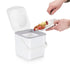 Minky TP10100105 Compost Food Waste Caddy - White Food Bins MINKY Bins & Bin Liners Brand_Minky Caddy Collections_Bins / Bin Liners Google Product Home Housewares Minky Product Type_Food Bins