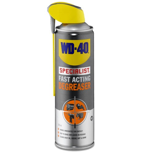 WD-40 Specialist 44392 Fast Acting Degreaser 500ml - Premium Lubricants from WD40 Company Ltd - Just $9.5! Shop now at W Hurst & Son (IW) Ltd