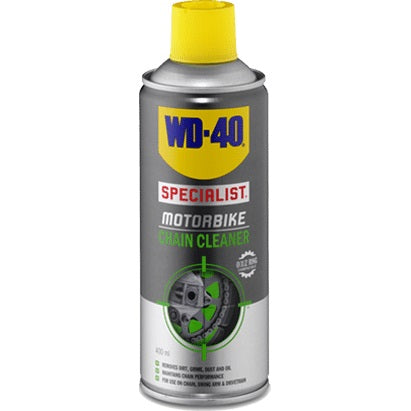 WD-40 Specialist 44138 Motorbike Chain Cleaner 400ml - Premium Lubricants from WD40 Company Ltd - Just $8.5! Shop now at W Hurst & Son (IW) Ltd