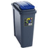 Wham Recycle It! 12411 Slimline Recycle Bin 25Ltr - Blue - Premium Bins from What More UK Ltd - Just $12.95! Shop now at W Hurst & Son (IW) Ltd