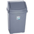 Wham Casa 11755 Swing Lid Bin 50Ltr - Silver - Premium Bins from What More UK Ltd - Just $18.5! Shop now at W Hurst & Son (IW) Ltd