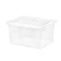 Wham 25425 Storage Box 37Ltr and Lid - Crystal Clear - Premium Storage from What More UK Ltd - Just $8.50! Shop now at W Hurst & Son (IW) Ltd
