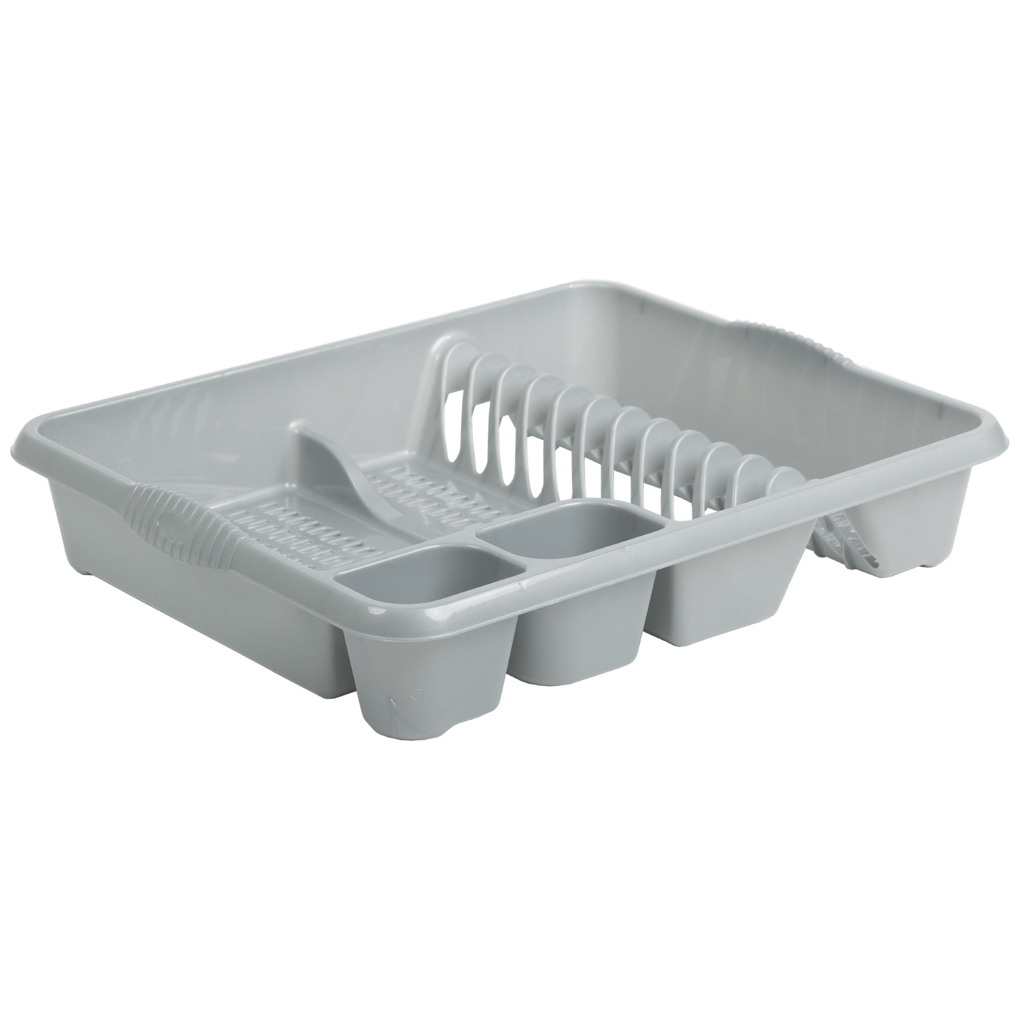 Wham 11295 Casa Large Dish Drainer - Silver - Premium Dish & Cutlery Drainers from What More UK Ltd - Just $4.80! Shop now at W Hurst & Son (IW) Ltd