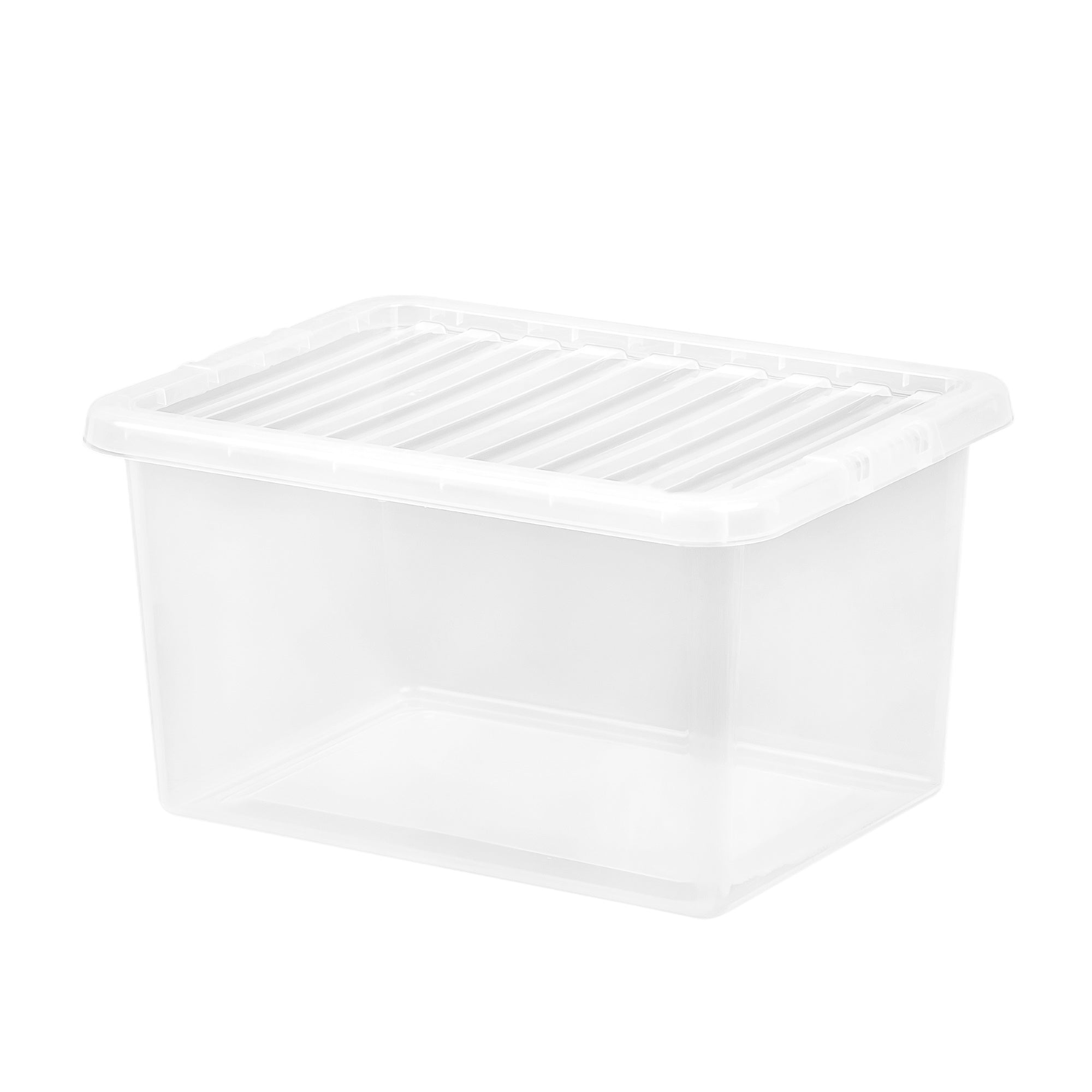 Wham 25375 Storage Box 25Ltr and Lid - Crystal Clear - Premium Storage from What More UK Ltd - Just $6.95! Shop now at W Hurst & Son (IW) Ltd