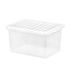 Wham 25375 Storage Box 25Ltr and Lid - Crystal Clear - Premium Storage from What More UK Ltd - Just $6.95! Shop now at W Hurst & Son (IW) Ltd