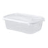 Wham Cuisine 12374 Plastic Rectangular Food Box & Lid 2.7Ltr - Ice White / Clear - Premium Tupperware Style Containers from What More UK Ltd - Just $2.80! Shop now at W Hurst & Son (IW) Ltd