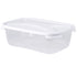 Wham Cuisine 12376 Plastic Rectangular Food Box & Lid 4.5Ltr - Ice White / Clear Tupperware Style Containers What More UK Ltd Apr23 Brand_Wham Collections_Plastic Containers Google Product Kitchen & Dining Kitchen & Food Storage Mark.Williams Plastic Containers Product Type_Tupperware Style Containers summer Wham What More UK Ltd