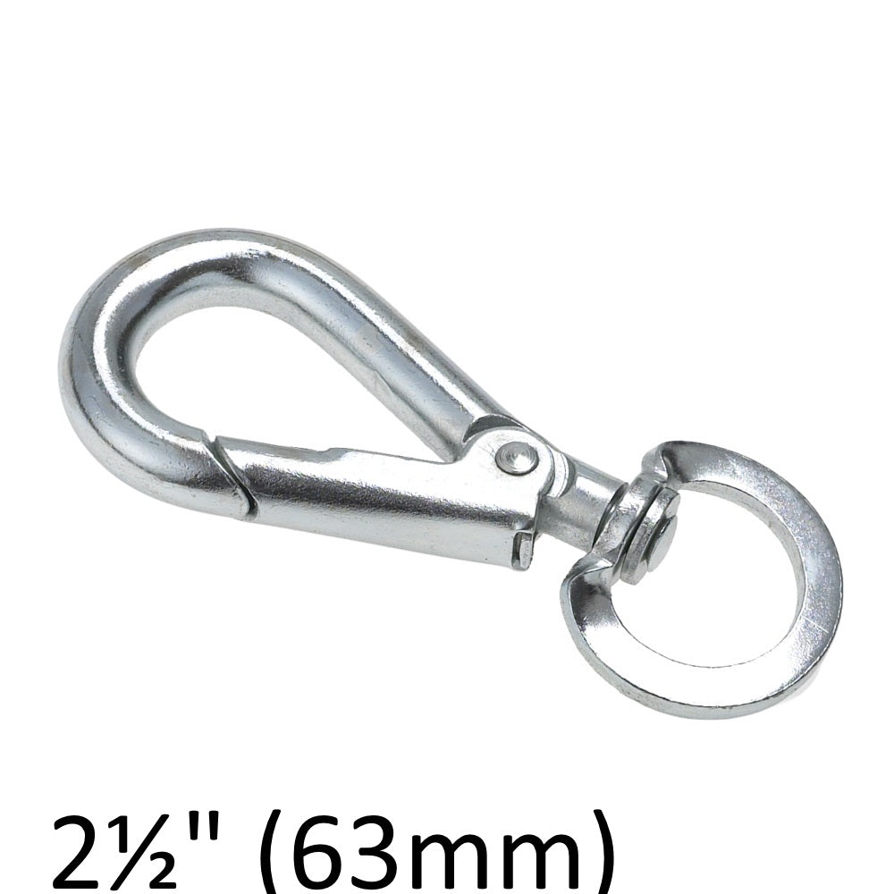 Swivel Spring Hook BZP - Various Sizes - Premium Snap Hooks from Zinco - Just $1.6! Shop now at W Hurst & Son (IW) Ltd