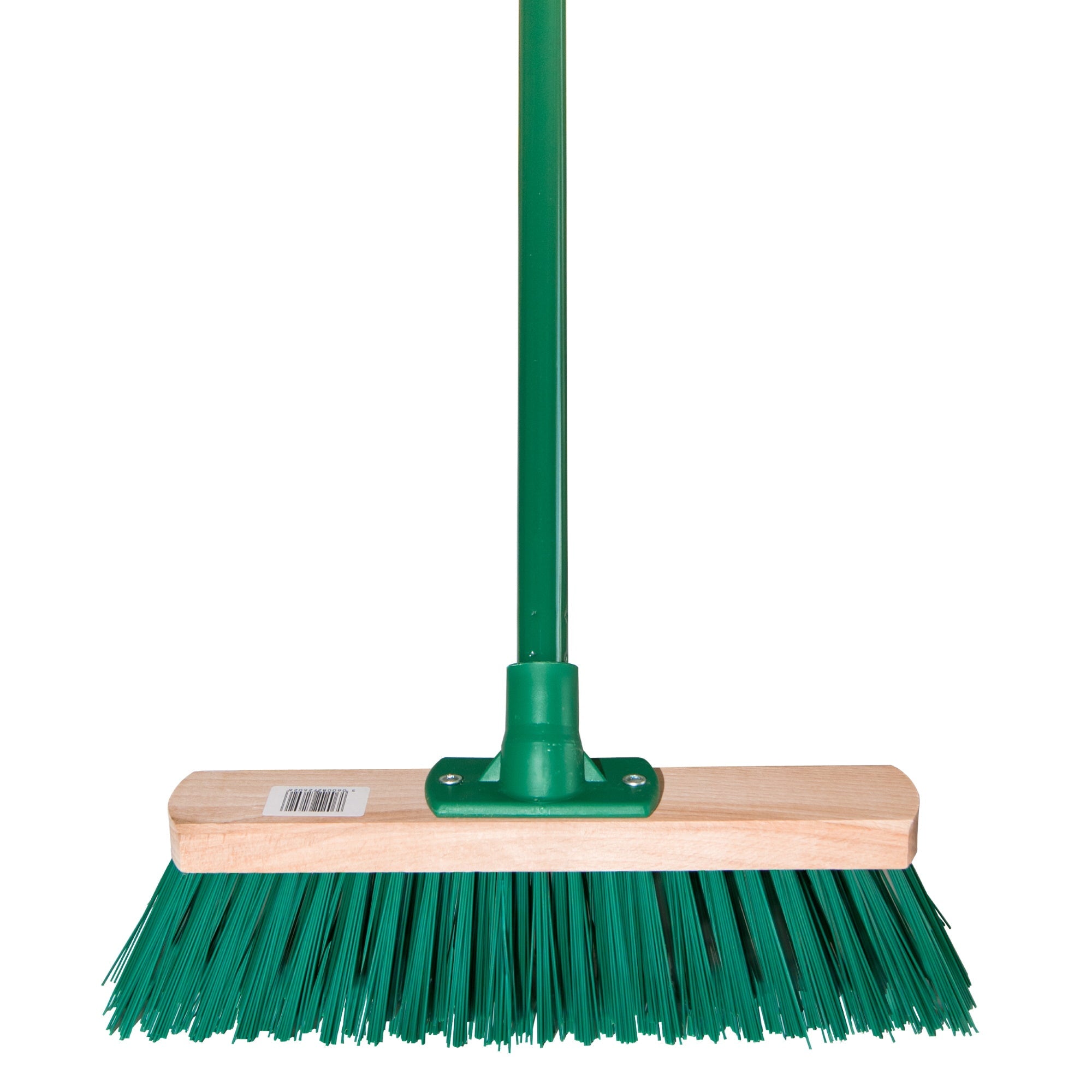 Dlux 2602 Wooden Broom Head Plastic Fill with Metal Handle - Premium Brushes / Brooms from Zoom Imports - Just $4.99! Shop now at W Hurst & Son (IW) Ltd