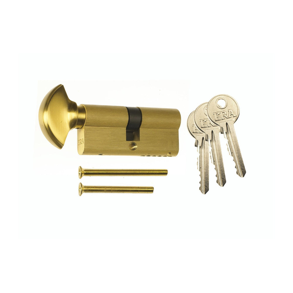 Era 4104-3 Euro Profile Cylinder Thumb Turn Lock 35/35mm Door Locks ERA PRODUCTS LTD Brand_ERA Collections_Door Locks / Bolts Door Locks Door Locks & Bolts Era Euro Profile Cylinder Google Product Locks Locks Padlocks & Security Product Type_Door Locks