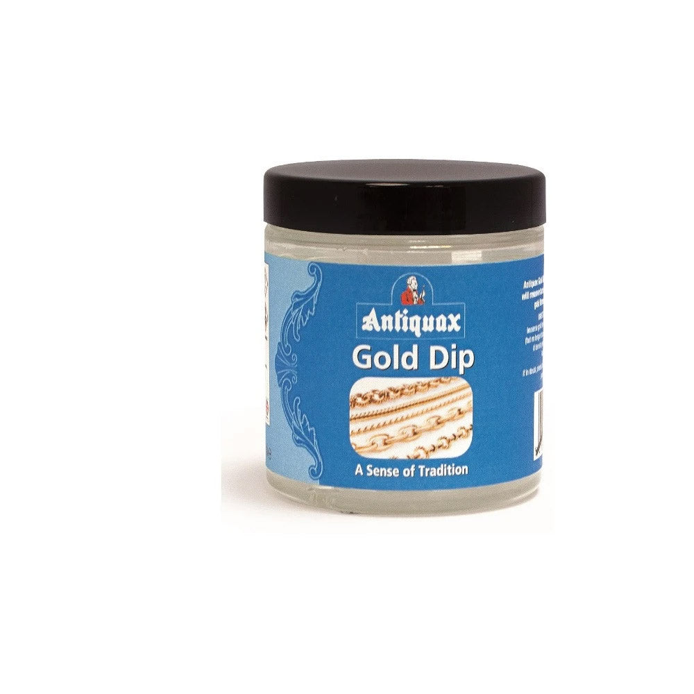 Antiquax ANTQGD225 Gold Dip 225ml - Premium Polishes from Antiquax - Just $6.5! Shop now at W Hurst & Son (IW) Ltd
