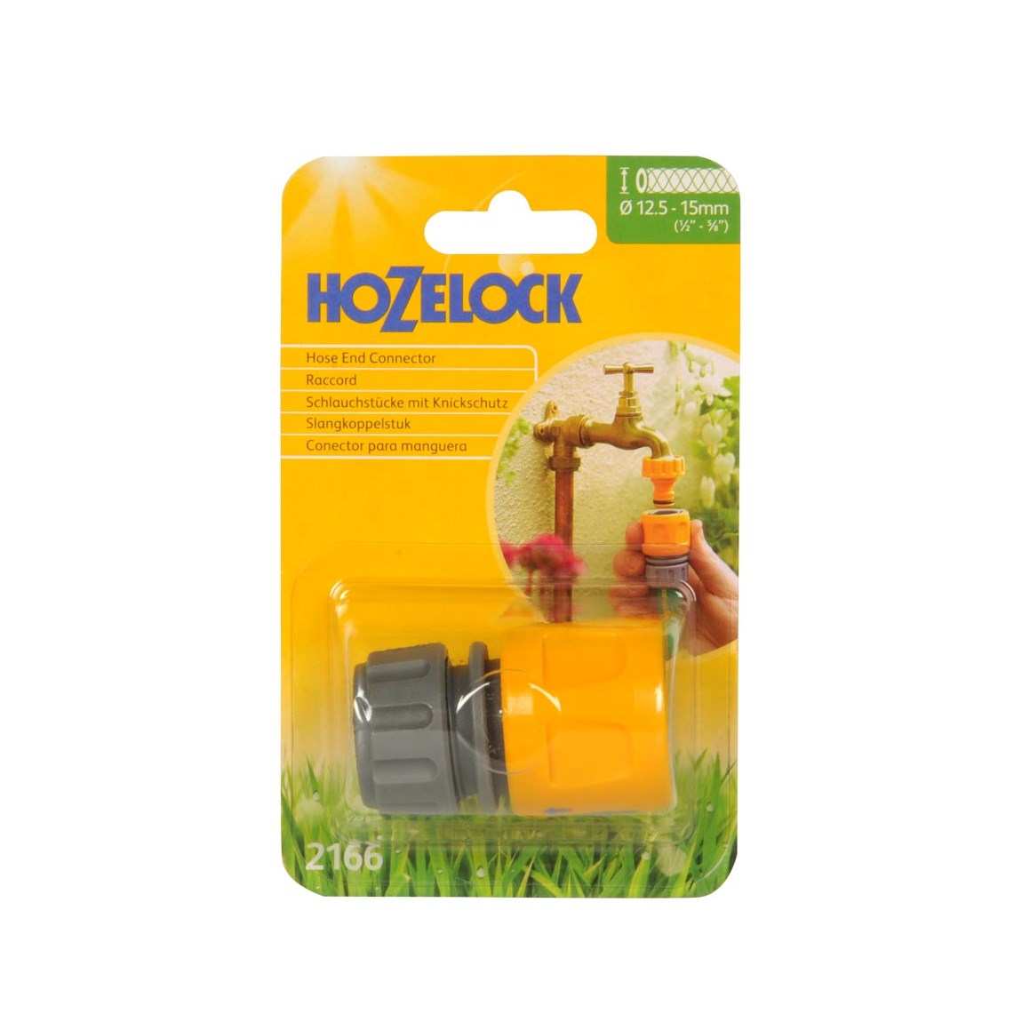 Hozelock 2070 / 2166 Hose End Connector - Premium Hose Fittings from HOZELOCK - Just $6.0! Shop now at W Hurst & Son (IW) Ltd