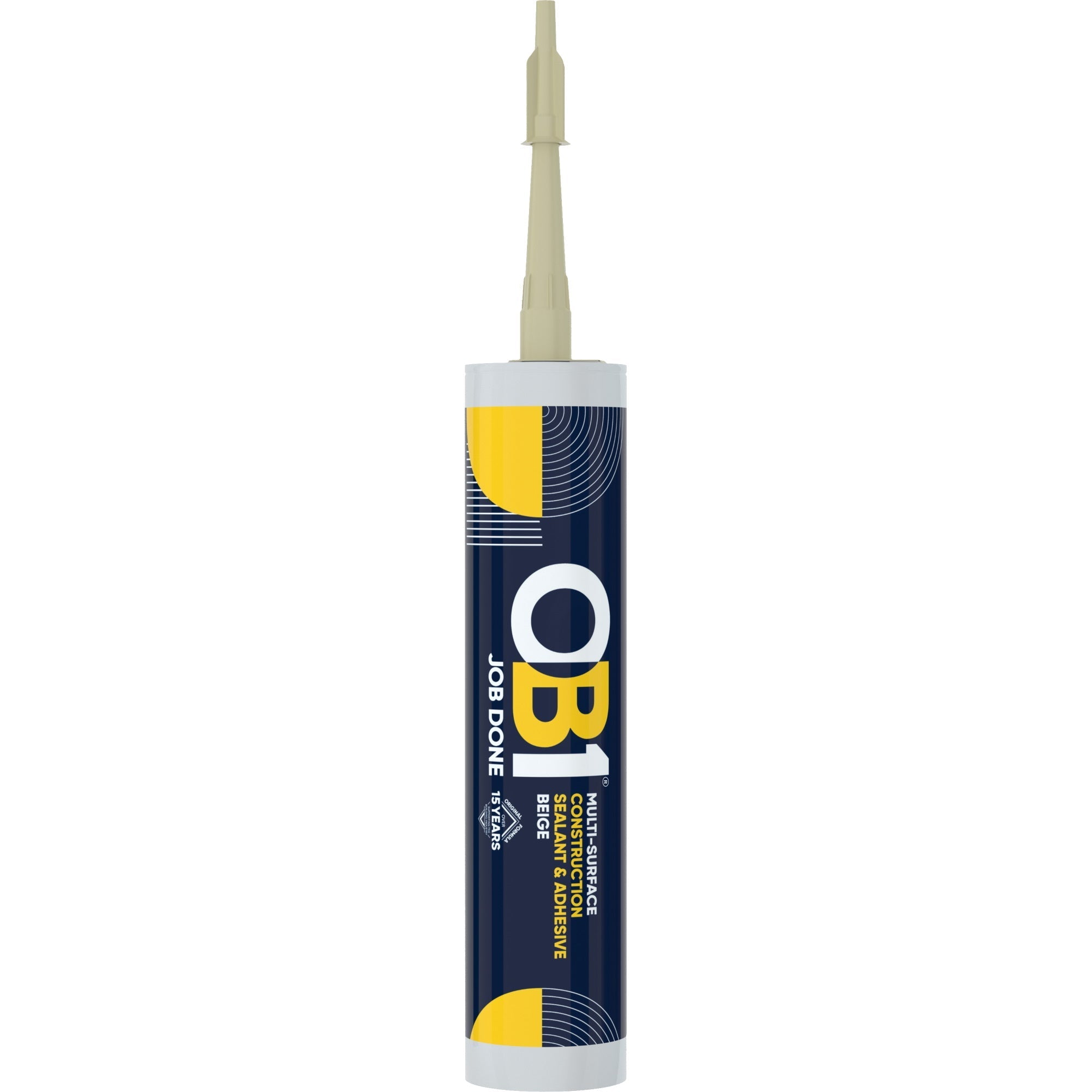 OB1 Job Done Multi-Surface Sealant & Adhesive 290ml Cartridge - Beige - Premium Sealants from Bostik - Just $12.5! Shop now at W Hurst & Son (IW) Ltd
