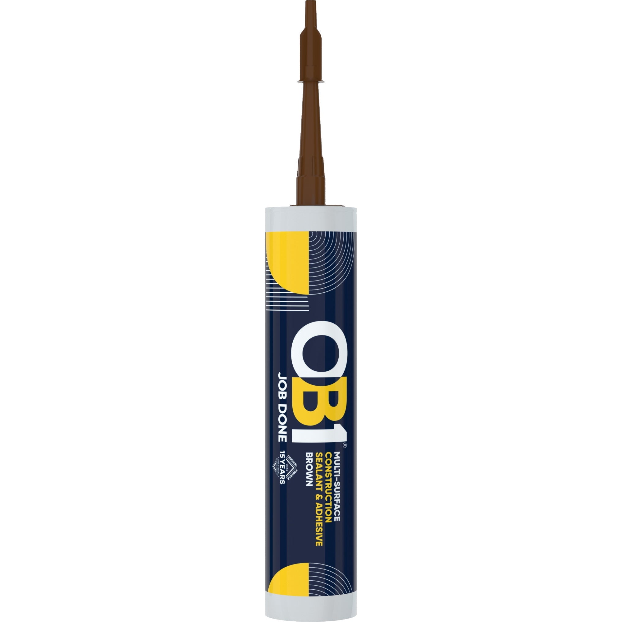OB1 Job Done Multi-Surface Sealant & Adhesive 290ml Cartridge - Brown - Premium Sealants from Bostik - Just $12.5! Shop now at W Hurst & Son (IW) Ltd