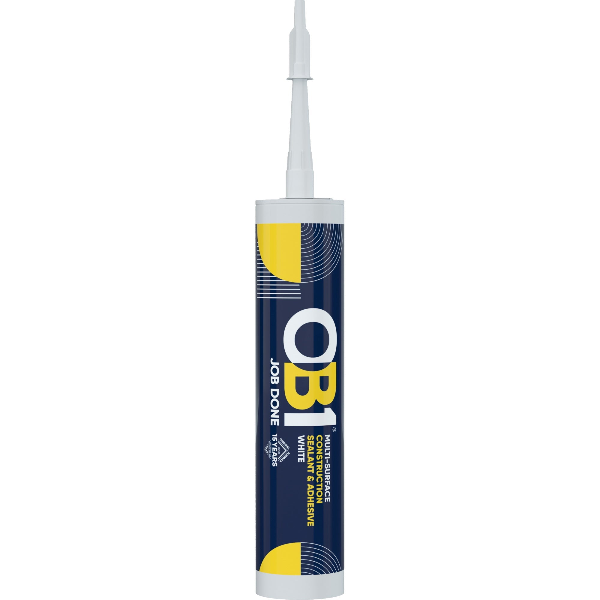 OB1 Job Done Multi-Surface Sealant & Adhesive 290ml Cartridge - White - Premium Sealants from Bostik - Just $12.5! Shop now at W Hurst & Son (IW) Ltd