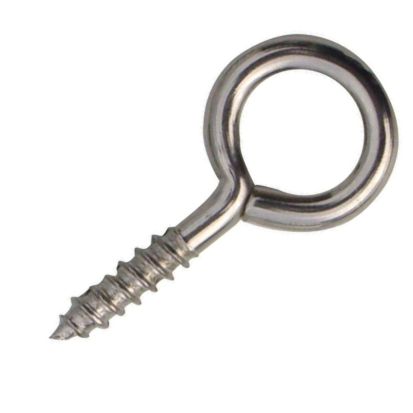 Screw Eyes BZP Steel - Various Sizes - Premium Screw Eyes from Magnets - Just $0.06! Shop now at W Hurst & Son (IW) Ltd