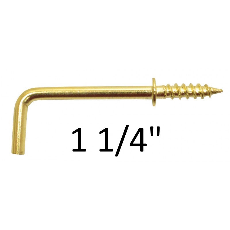 Screw in Dresser Hooks EB - Various Sizes - Premium Screw Hooks from Magnets - Just $0.08! Shop now at W Hurst & Son (IW) Ltd