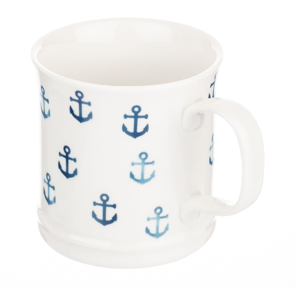 SIIP SPTANKANC New Bone China Tankard Mug - Anchor Blue Mugs Captivate Brands Ltd Apr23 Brand_Captivate Brands Brand_SIIP Fundamental Captivate Brands Dining & Tableware Google Product Kitchen & Dining Mark.Williams mug mugs Mugs Cups & Saucers Product Type_Single Mugs SIIP Fundamental TEA