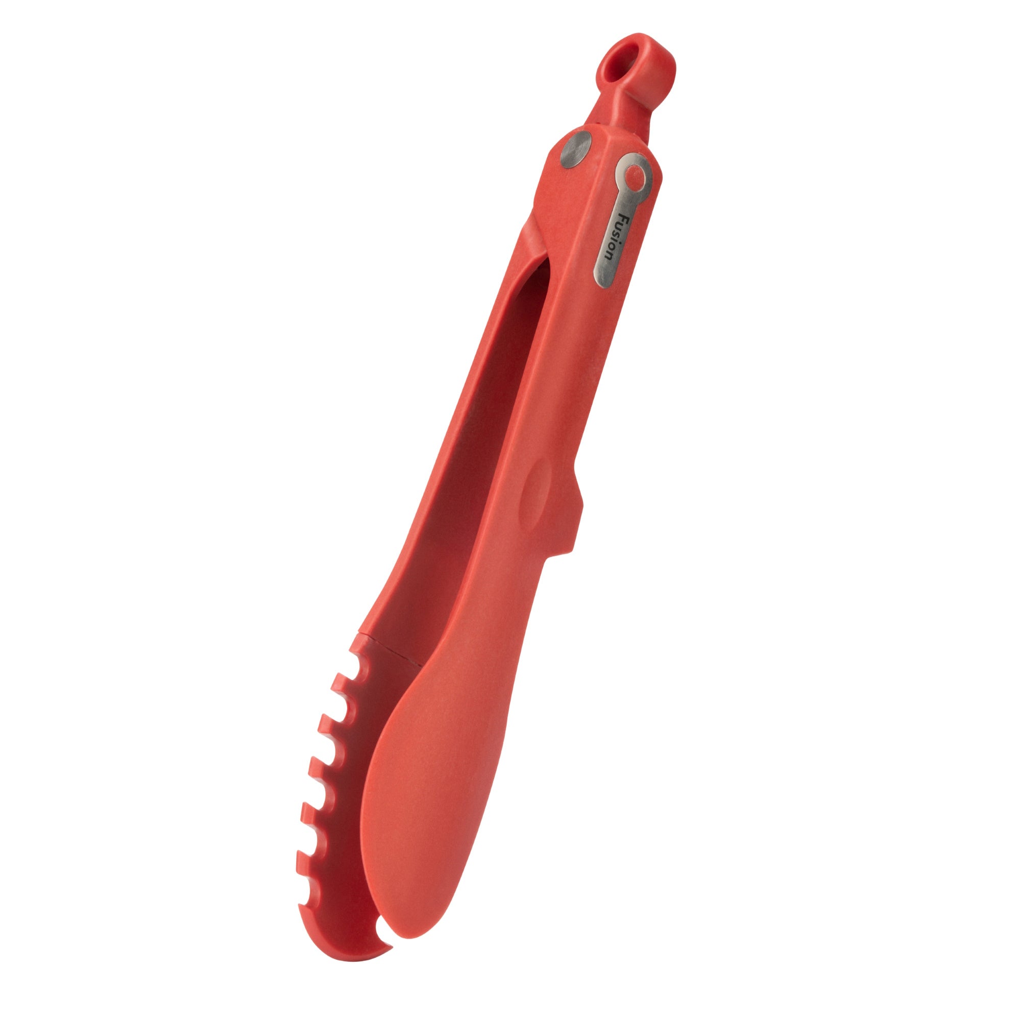 Fusion Twist FTFTONGSRED Kitchen Tongs with Locking Mechanism - Red - Premium Tongs from Captivate Brands Ltd - Just $4.99! Shop now at W Hurst & Son (IW) Ltd