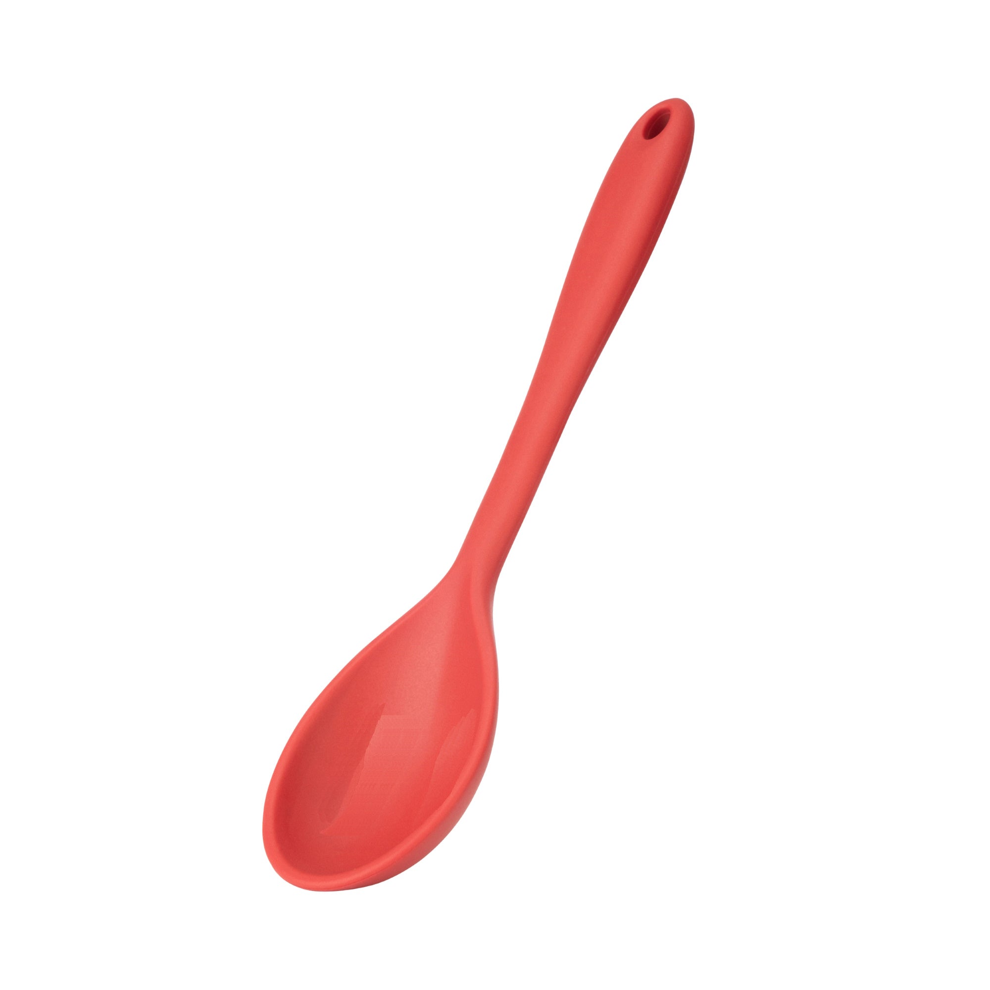 Fusion Twist FTSILSOSPNRED Silicone Solid Spoon - Red - Premium Ladles & Spoons from Captivate Brands Ltd - Just $4.99! Shop now at W Hurst & Son (IW) Ltd