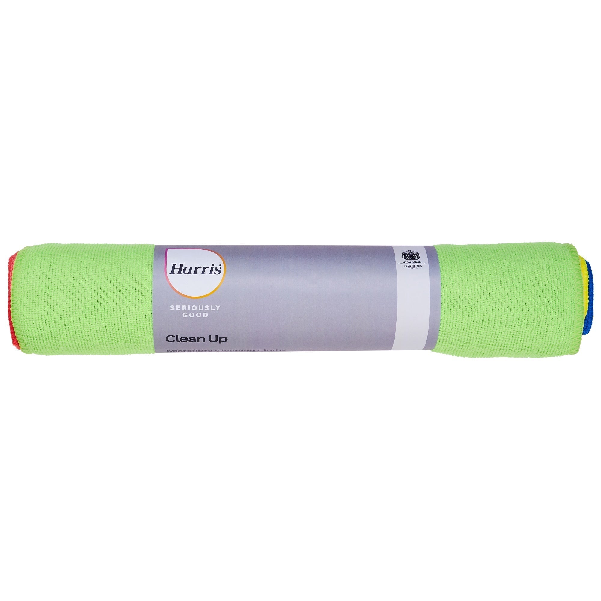 Harris Seriously Good 102114006 Clean Up Microfibre Cleaning Cloths Pkt5 Dusters / Cloths HARRIS Brand_Harris Cleaning Equipment Collections_Cleaning Equipment Dusters Google Product Home Housewares L G Harris LG Harris Product Type_Dusters / Cloths
